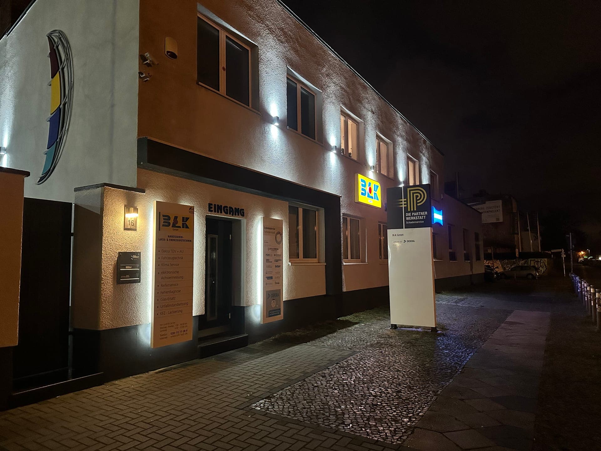 BLK GmbH Werkstatt — Kontakt